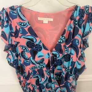 Cooper & Ella One Piece in Blue and Pink - size XS